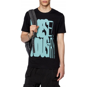 Diesel T-DIEGOR-K66 T-SHIRT černá