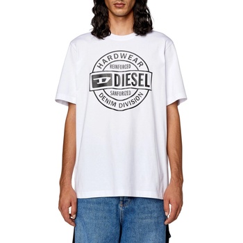 Diesel T-JUST-L21 T-SHIRT bílá