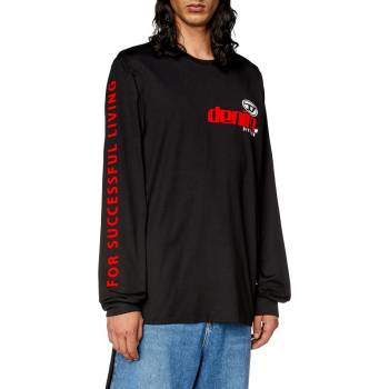 Diesel T-JUST-LS-L5 T-SHIRT černá