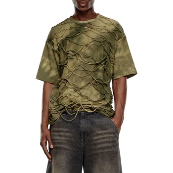 Diesel tričko T-BOXKET T-SHIRT OLIVE NIGHT