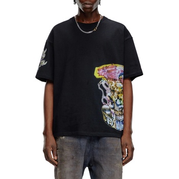Diesel tričko T-BOXT-Q14 T-SHIRT BLACK 1