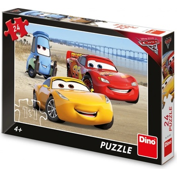 Dino Auta 3: Na pláži 24 dílků