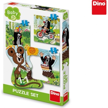 Dino baby Krteček na louce 3v1 3-5 dílků