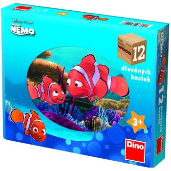 Dino kostky Nemo 12 ks