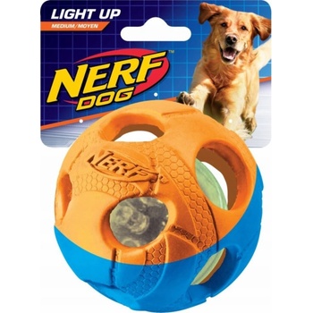 Dog Fantasy Latex Míč s bodlinami se zvukem mix 6 cm