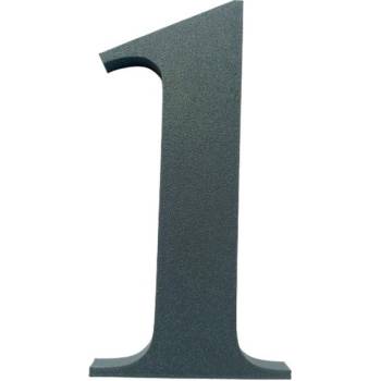 Domovní číslo popisné 1 na zateplenou fasádu barva antracit, výška 170 mm