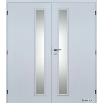Doornite kašírované VERTIKA sklo dvoukřídlé 125 cm