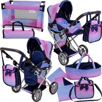 Doris 5v1 fialovo-růžový