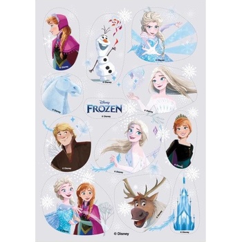 Dortisimo Dekora jedlý obrázek na hmotě Frozen II 21 x 15 cm