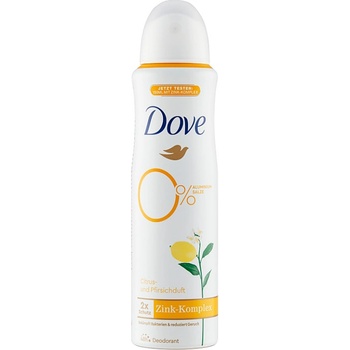 Dove Citrus a Broskev deospray 150 ml