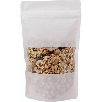 Doypack sáček 160*270 mm, 750 ml, bílý s okénkem, 100 ks