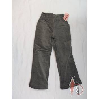 Drahstyl dětské zateplené kalhoty Melírové manšestráky