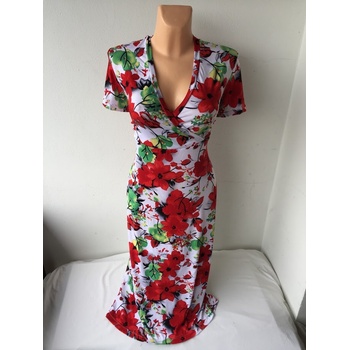 Drahstyl letní šaty dlouhé Geba krátký rukáv