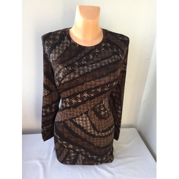 Drahstyl Pulovr LILA Hnědá