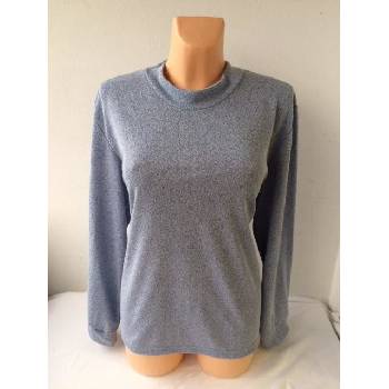 Drahstyl Slabý pulovr s uzlíkovou strukturou VIP světle modrá