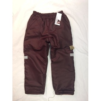 Drahstyl zateplené kalhoty s odrazkama růžová