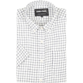 Duras volnočasová lněná košile s krátkým rukávem