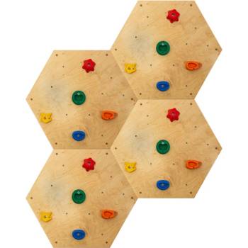 Duvlan lezecká stěna 178x141 cm Set natural