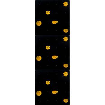 Duvlan lezecká stěna 213x71 cm Set black