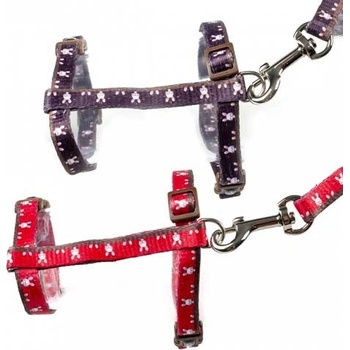 Duvo+ postroj s vodítkem pro hlodavce 25-45 cm/10mm 120 cm/10mm