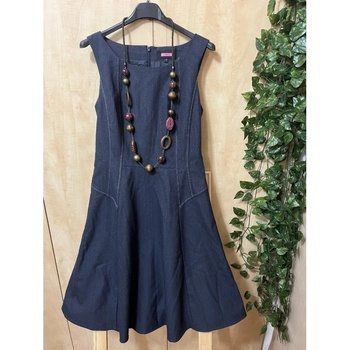 Džínové odlehčené šaty Next Modrá