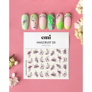 E.Mi Vodolepka NAILCRUST 5D 40 Lilac Haze