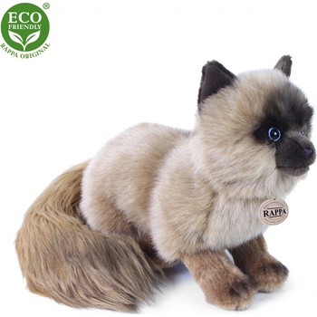 Eco- Friendly Rappa kočka šedá ležící 30 cm