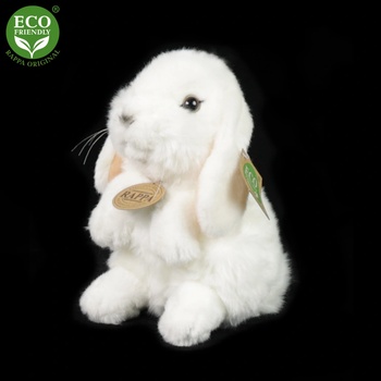 Eco- Friendly Rappa králík bílý stojící 18 cm