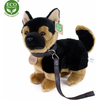 Eco- Friendly Rappa pes německý ovčák s vodítkem stojící 23 cm