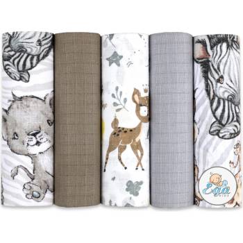 Ega Kids TETRA šedé 5 ks