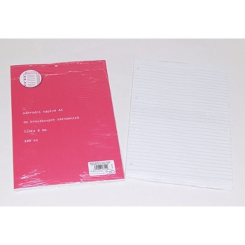 EKO Bobo náplň do charis bloku A4 linkovaná 100 l.