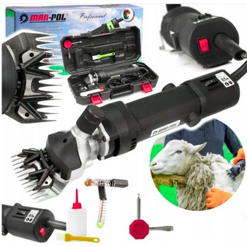 Elektrický stříhací strojek na ovce s regulací otáček Mar Pol M79354