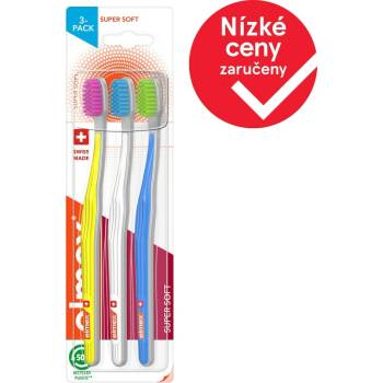 Elmex Zubní kartáček super soft 3 ks