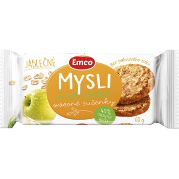 Emco Mysli Sušenky Jablko skořice 60 g