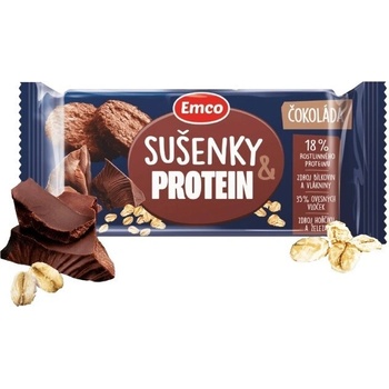 Emco Oves sušenky protein s čokoládou 60 g