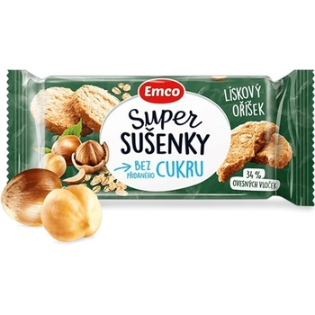 Emco Ovesné sušenky oříšek 60 g