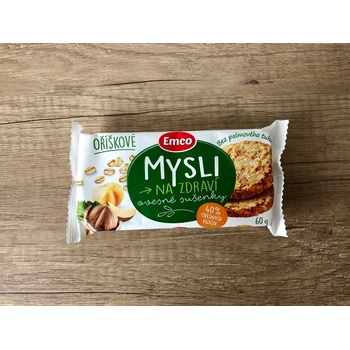 Emco Ovesné sušenky oříškové 60 g