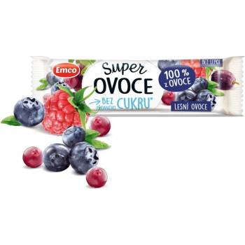 Emco Super ovoce lesní ovoce tyčinka bez lepku 30 g