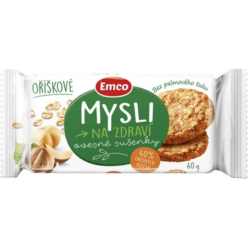 Emco Sušenky oříškové 60 g