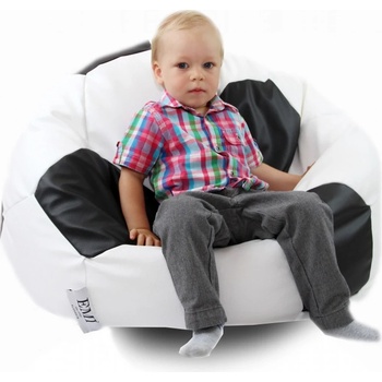 EMI fotbalový míč malý bílo-černý