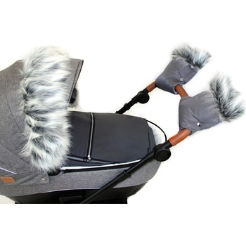 Emitex Rukávník rukavice SOFT LUXURY šedá