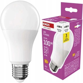 Emos LED žárovka Classic A60 E27 13 W 100 W 1521 lm neutrální bílá