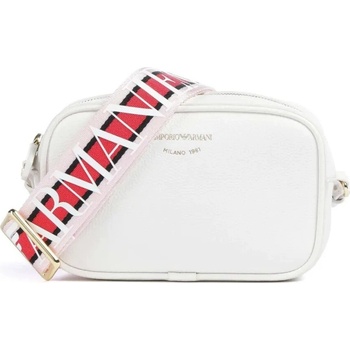 Emporio Armani Lil kabelka crossbody bílá