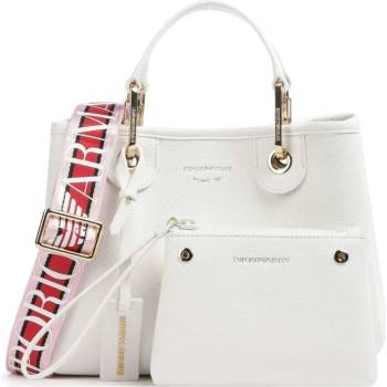 Emporio Armani střední kabelka s pouzdrem bílá
