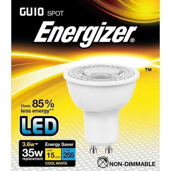 Energizer LED žárovka GU10 3,6W Eq 35W S8822 studená bílá