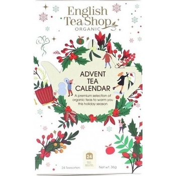 English Tea Shop Adventní kalendář Bílá krabička 25 sáčků