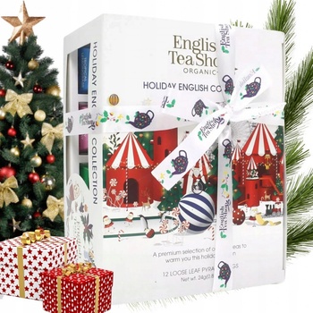 English Tea Shop Bílá vánoční kolekce bio 24 g 12 ks