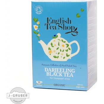 English Tea Shop DARJEELING Černý Čaj BIO 20 sáčků