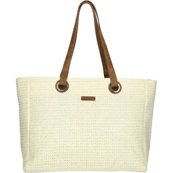 Enrico Benetti slaměná kabelka Ibiza 78019 smetanová