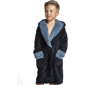 Envie chlapecký župan Delfino granát modrá